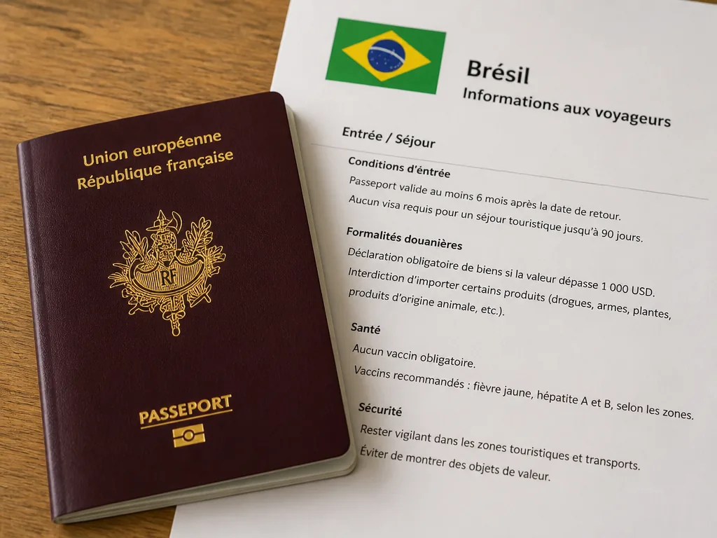 Quelles sont les formalités d’entrée au Brésil qu’il faut connaître ?