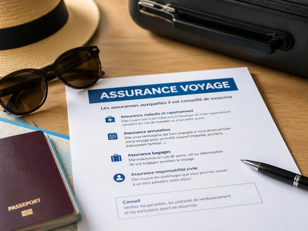 Voyage : les assurances auxquelles il est conseillé de souscrire