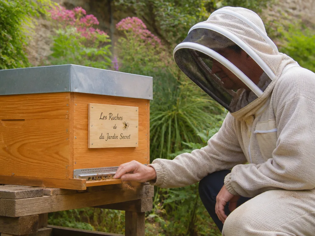Les Ruches du Jardin Secret : quand les abeilles deviennent les compagnes du jardin